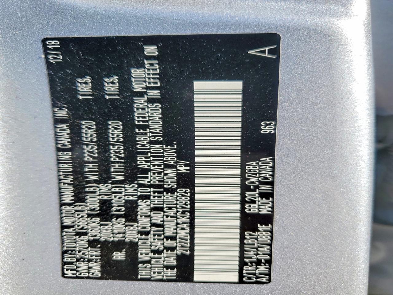 2019 Lexus Rx 350 Base