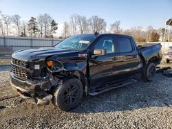 Salvage trucks for sale at Spartanburg, SC auction: 2021 Chevrolet Silverado K1500 Trail Boss Custom