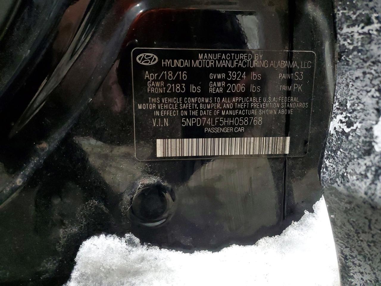 2017 Hyundai Elantra se