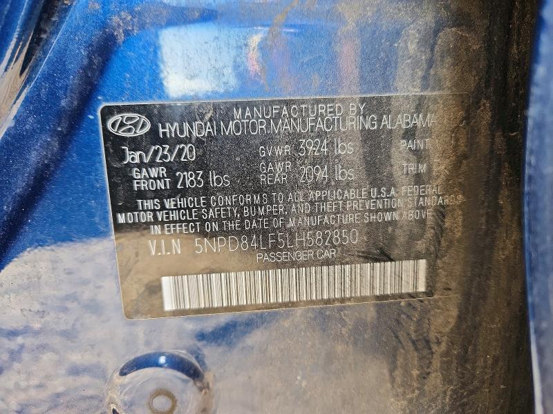 2020 Hyundai Elantra sel