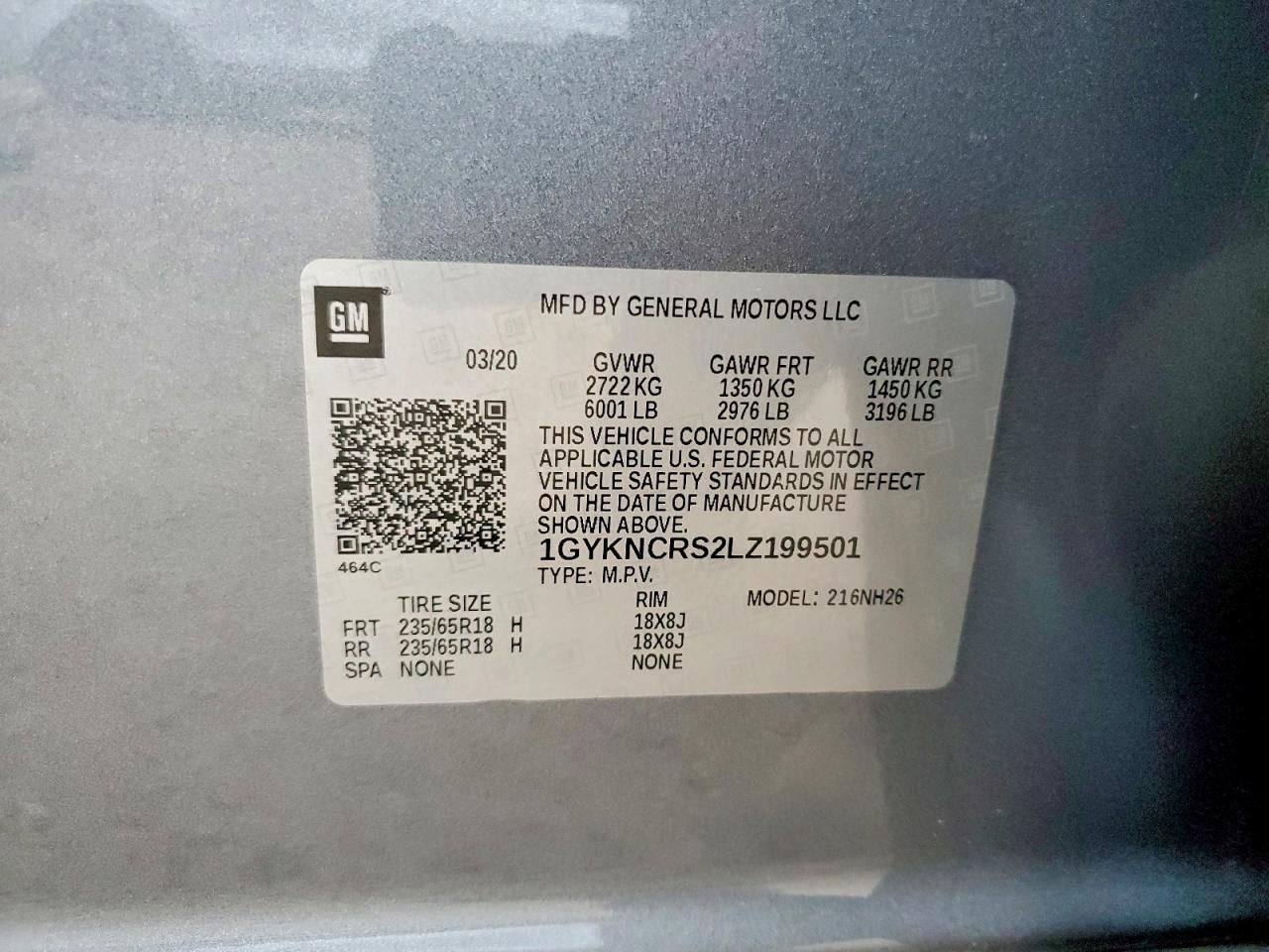 2020 Cadillac XT5 Premium Luxury