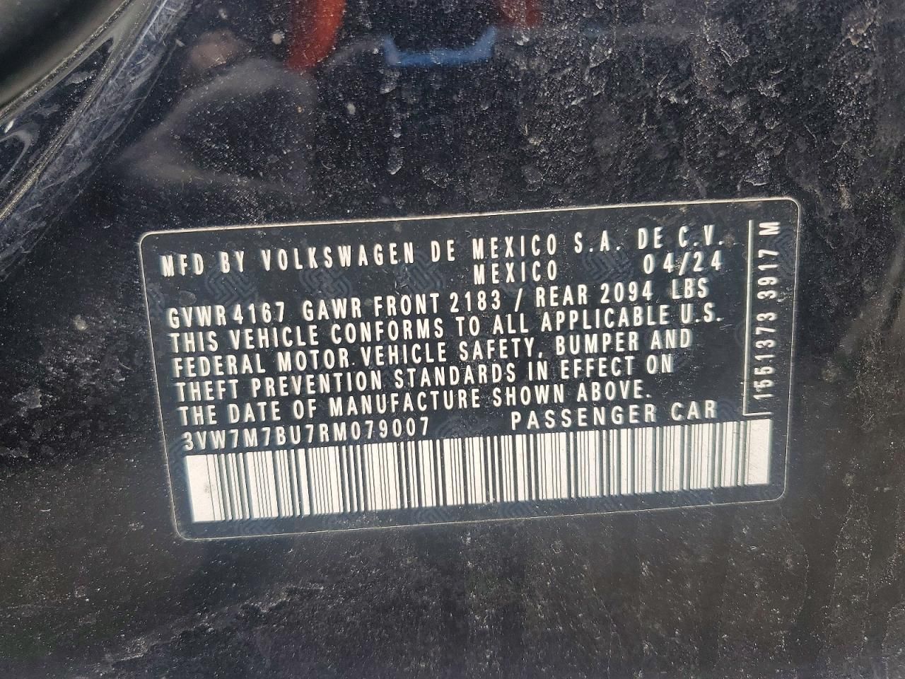 2024 Volkswagen Jetta se