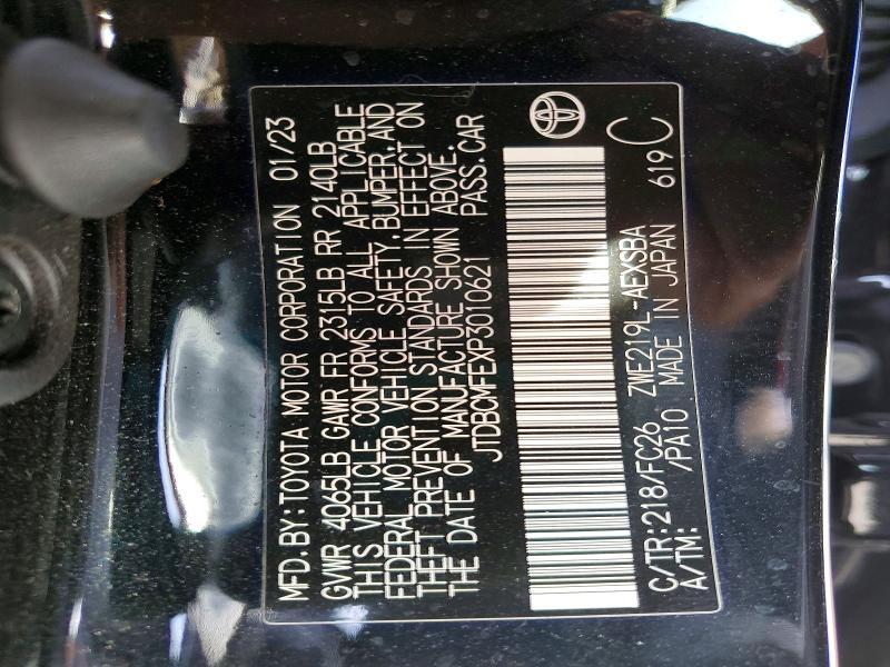 2023 Toyota Corolla le