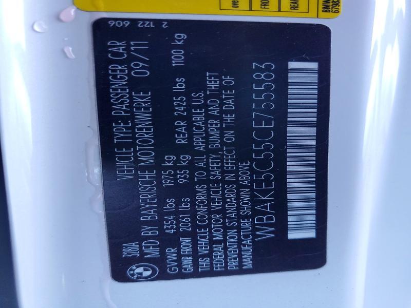 2012 BMW 328 i Sulev