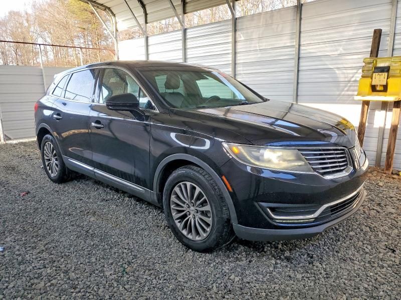 2016 Lincoln Mkx Select