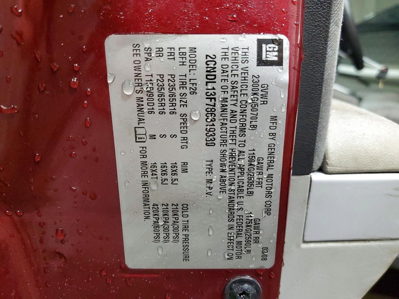 2008 Chevrolet Equinox ls