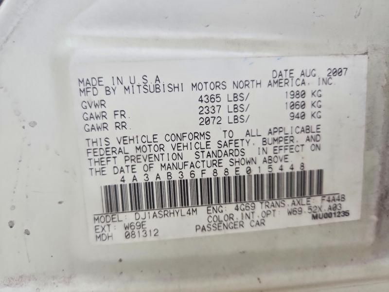 2008 Mitsubishi Galant es