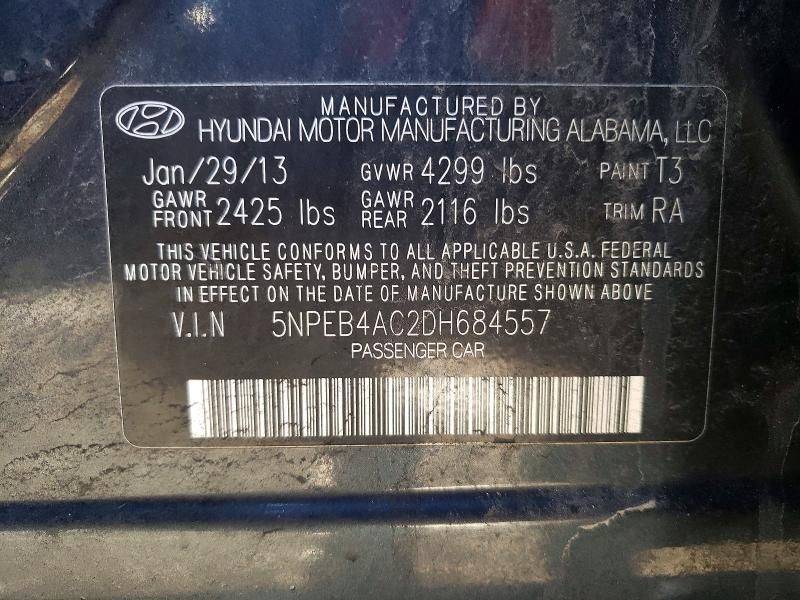 2013 Hyundai Sonata gls