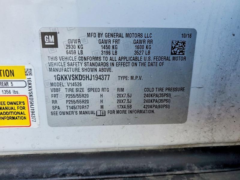 2017 GMC Acadia Limited Slt-2