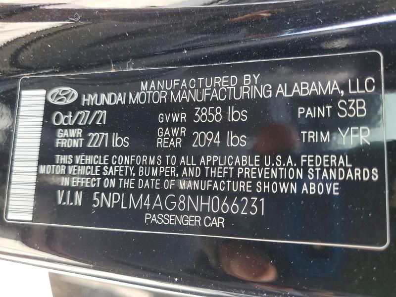 2022 Hyundai Elantra sel