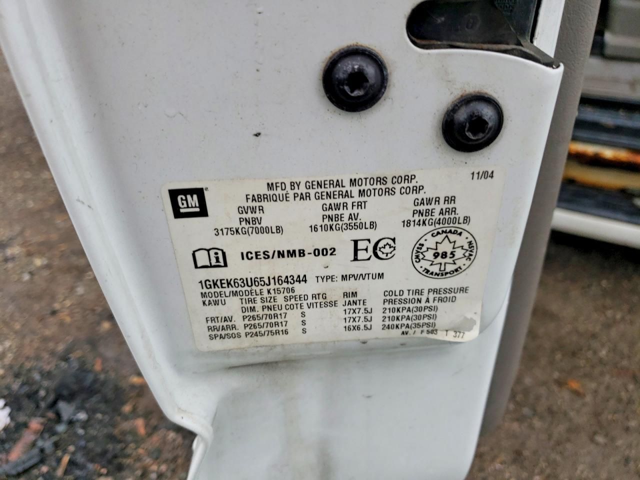 2005 GMC Yukon Denali