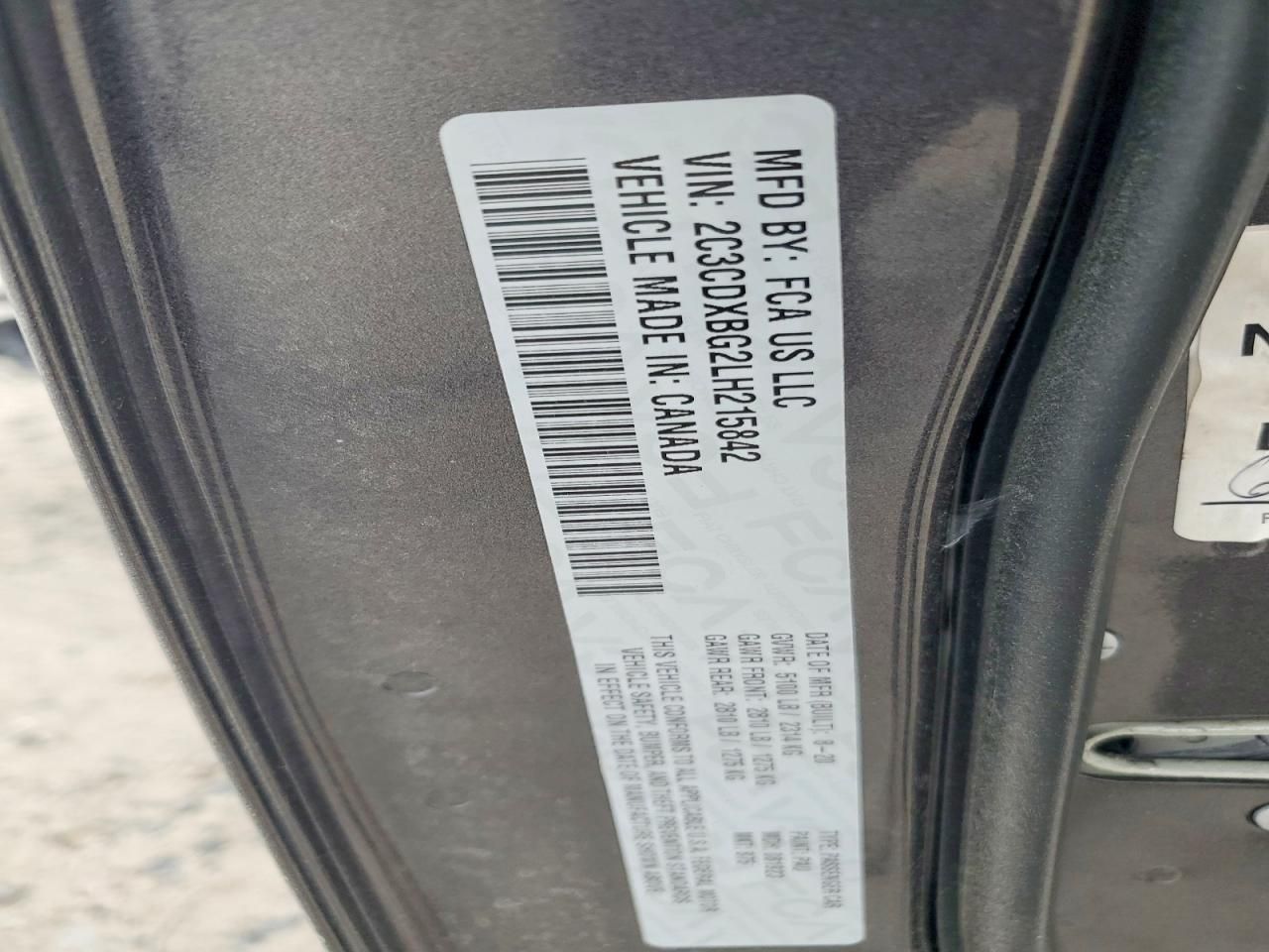 2020 Dodge Charger sxt