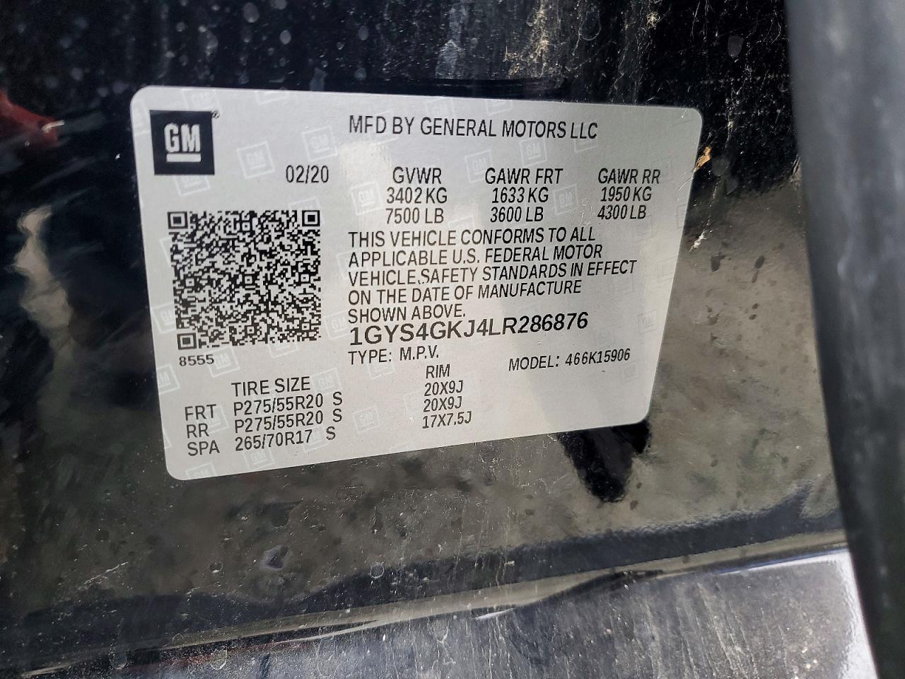 2020 Cadillac Escalade esv