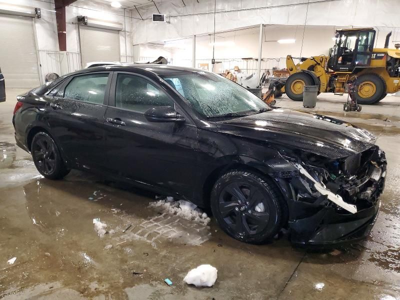 2023 Hyundai Elantra Blue