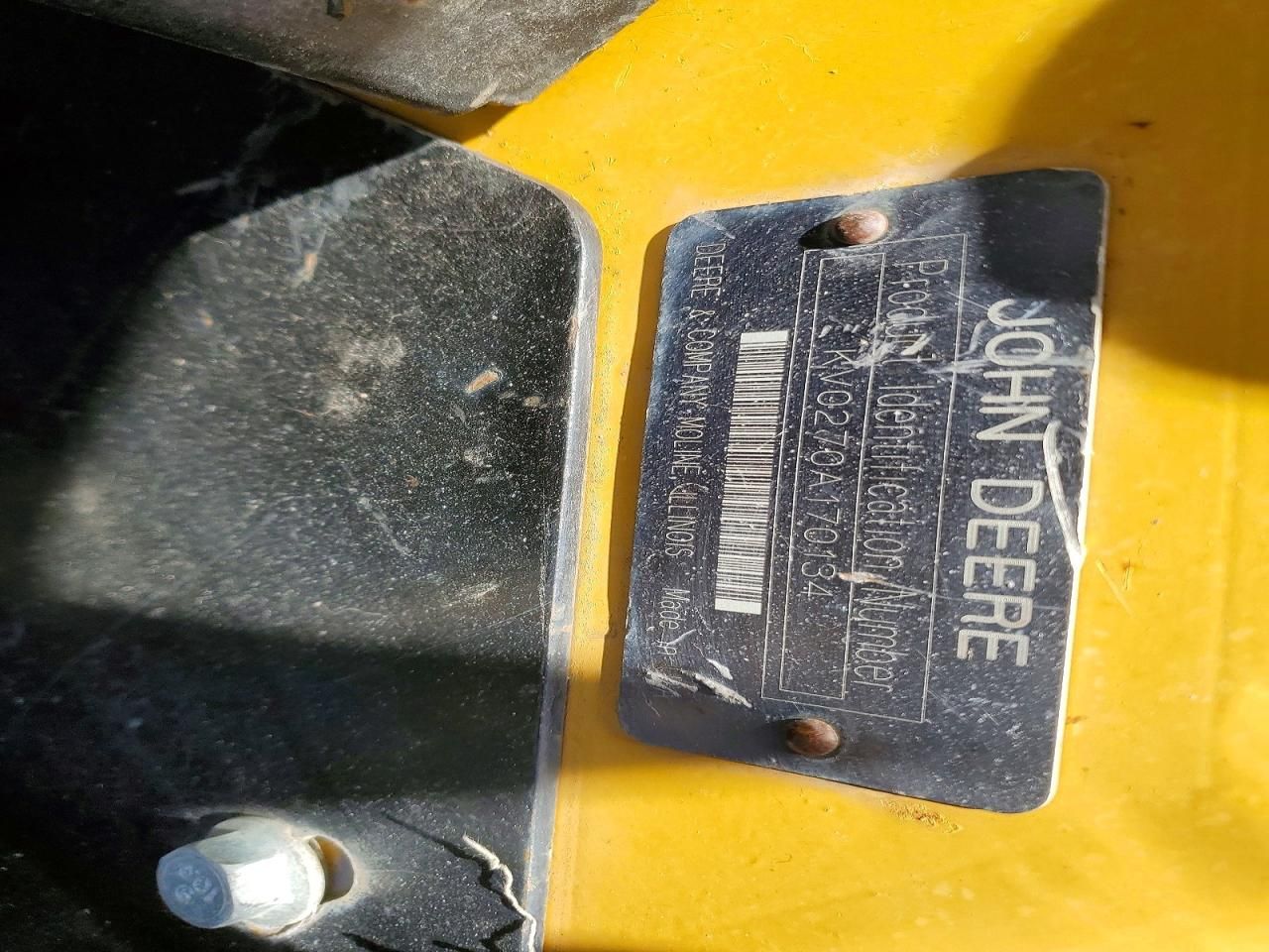 2016 John Deere Skid Steer Loader