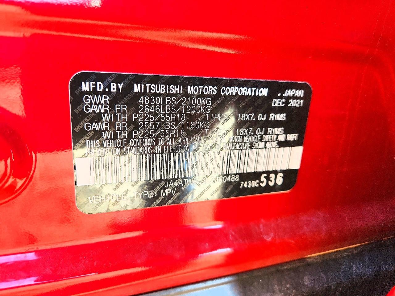 2022 Mitsubishi Eclipse Cross se