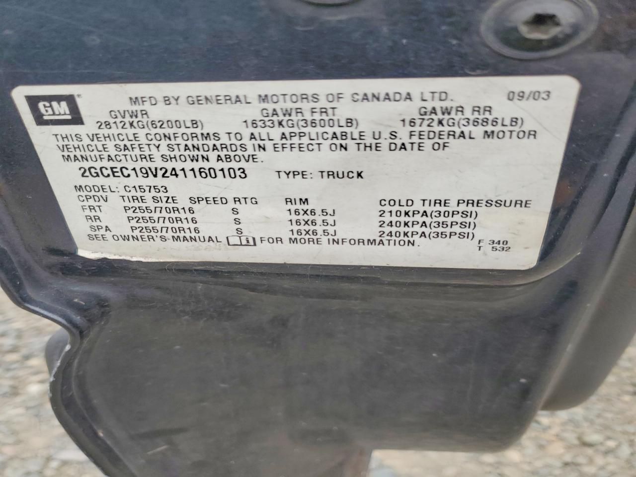 2004 Chevrolet Silverado C1500