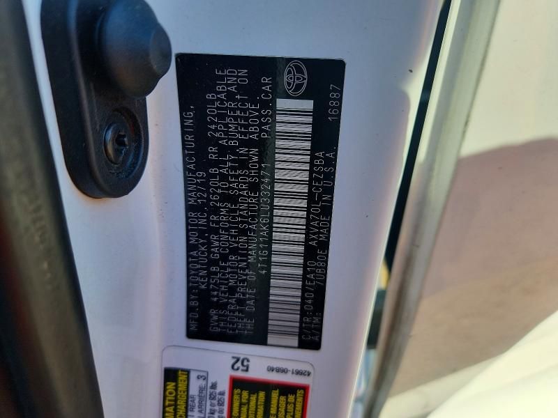 2020 Toyota Camry se