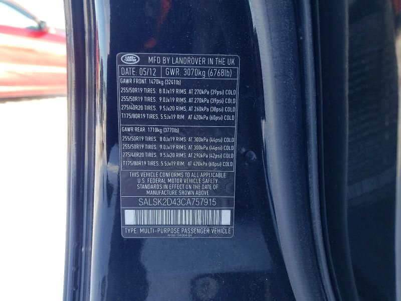 2012 Land Rover Range Rover Sport hse Luxury