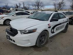 Salvage cars for sale from Copart Bridgeton, MO: 2016 Ford Taurus Police Interceptor