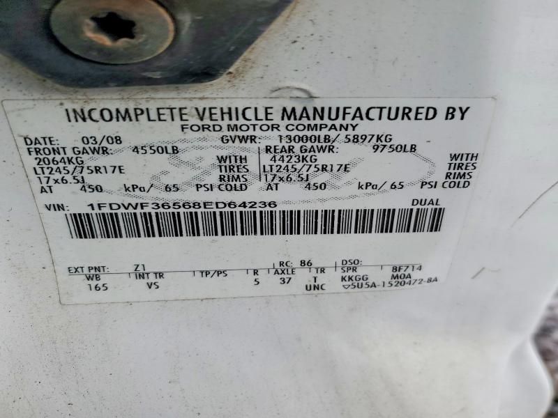 2008 Ford F350 Super Duty Flatbed Truck