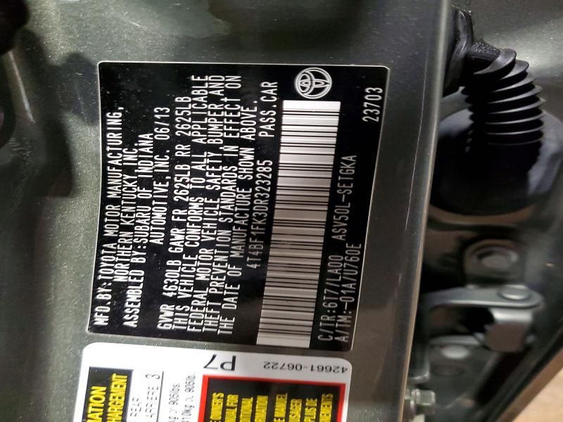 2013 Toyota Camry xle