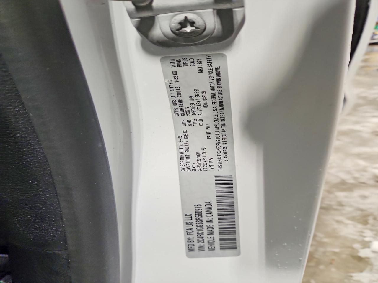 2025 Chrysler Pacifica Limited