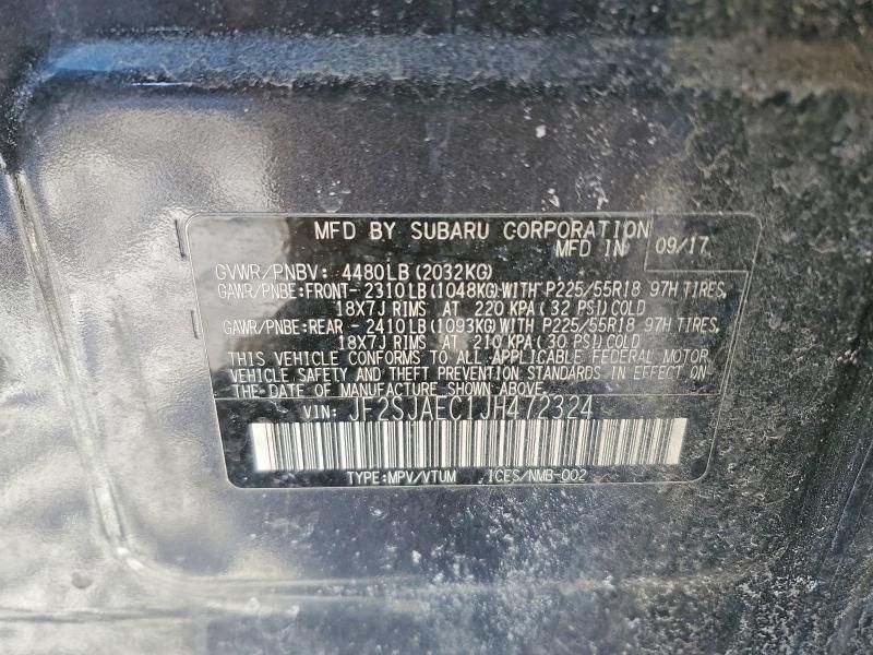 2018 Subaru Forester 2.5i Premium