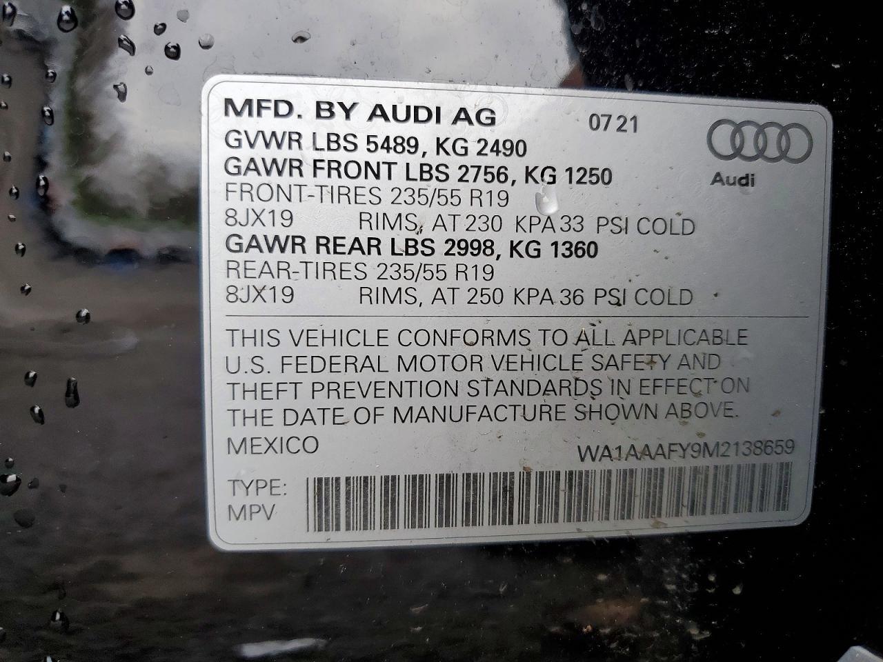 2021 Audi Q5 Premium