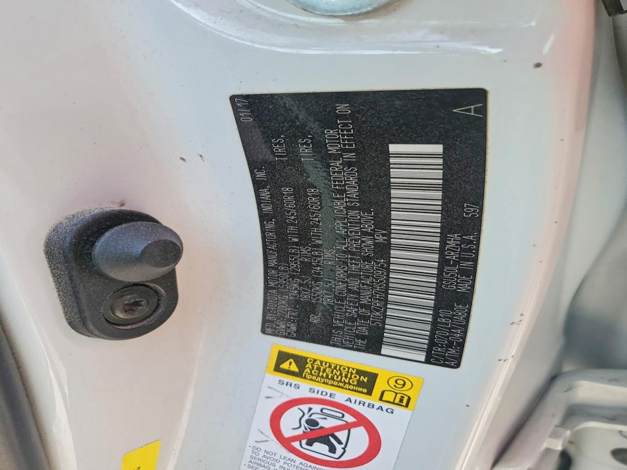 2017 Toyota Highlander xle