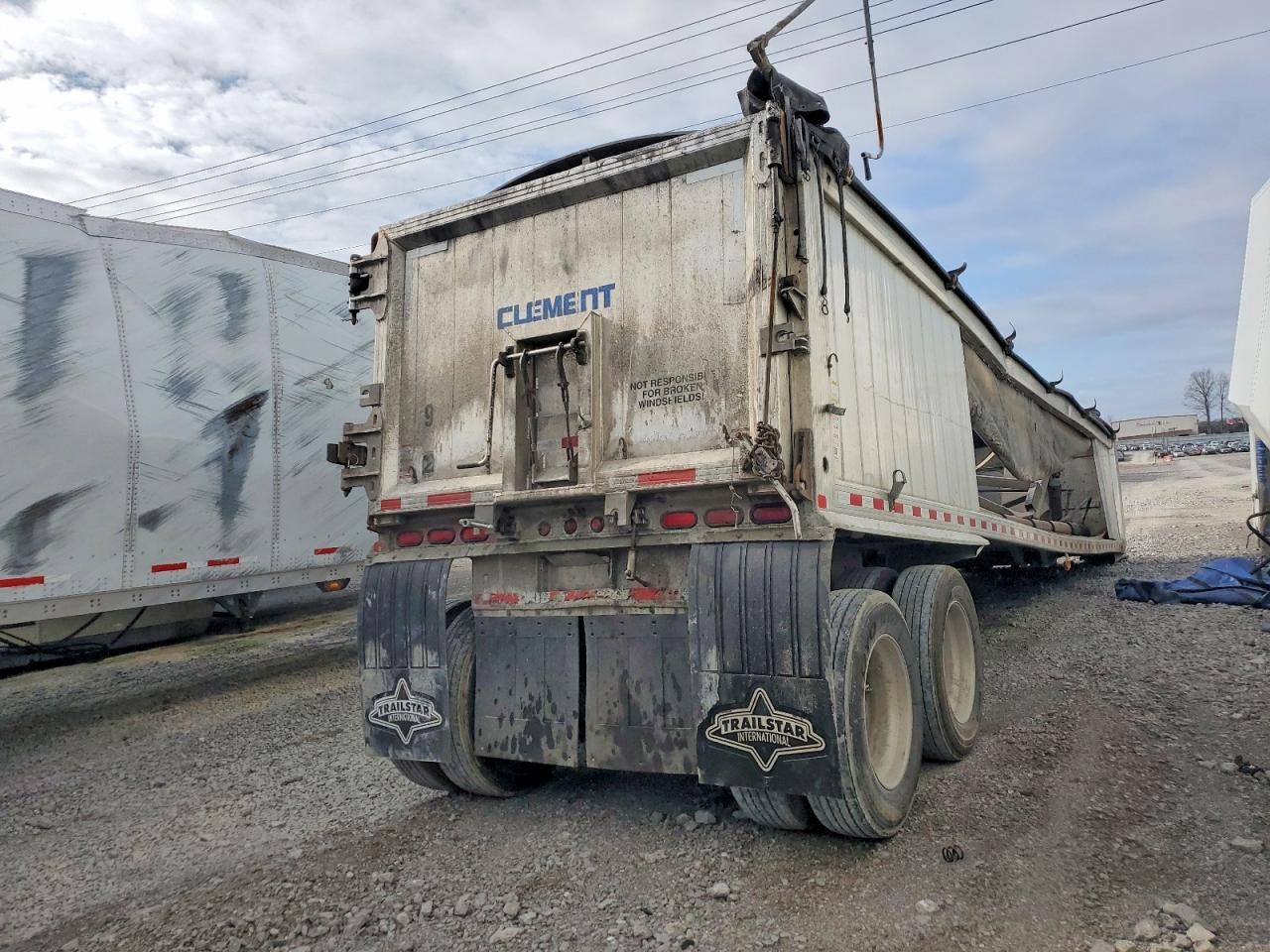 2017 Clement End Dump Trailer