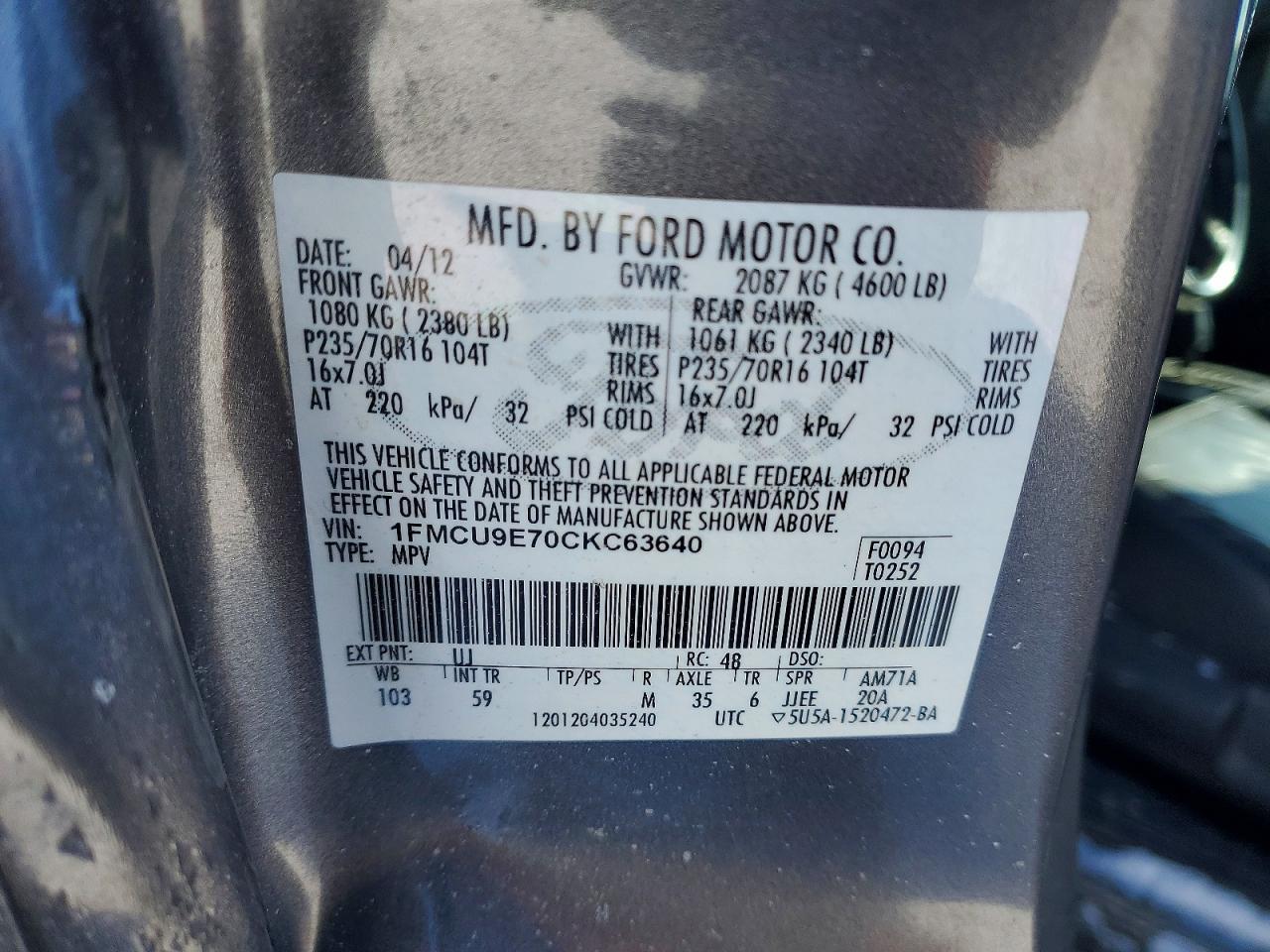 2012 Ford Escape Limited
