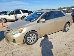 Salvage cars for sale from Copart Houston, TX: 2012 Toyota Corolla Base