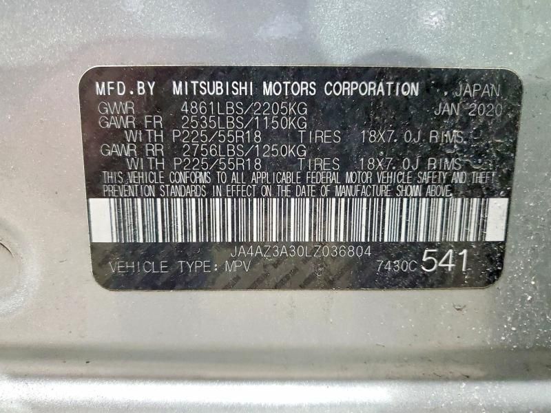 2020 Mitsubishi Outlander se