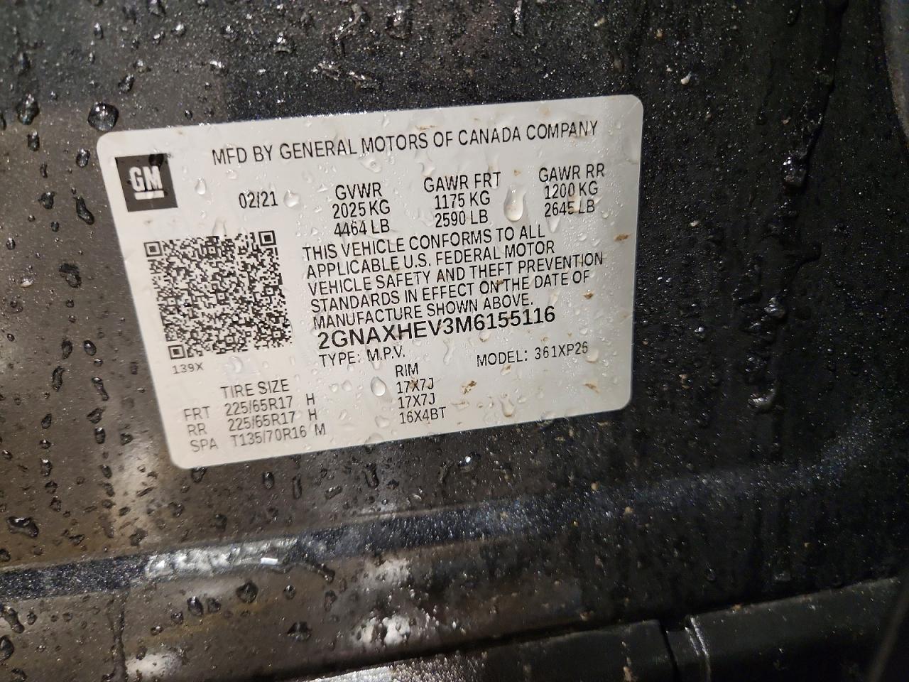 2021 Chevrolet Equinox ls