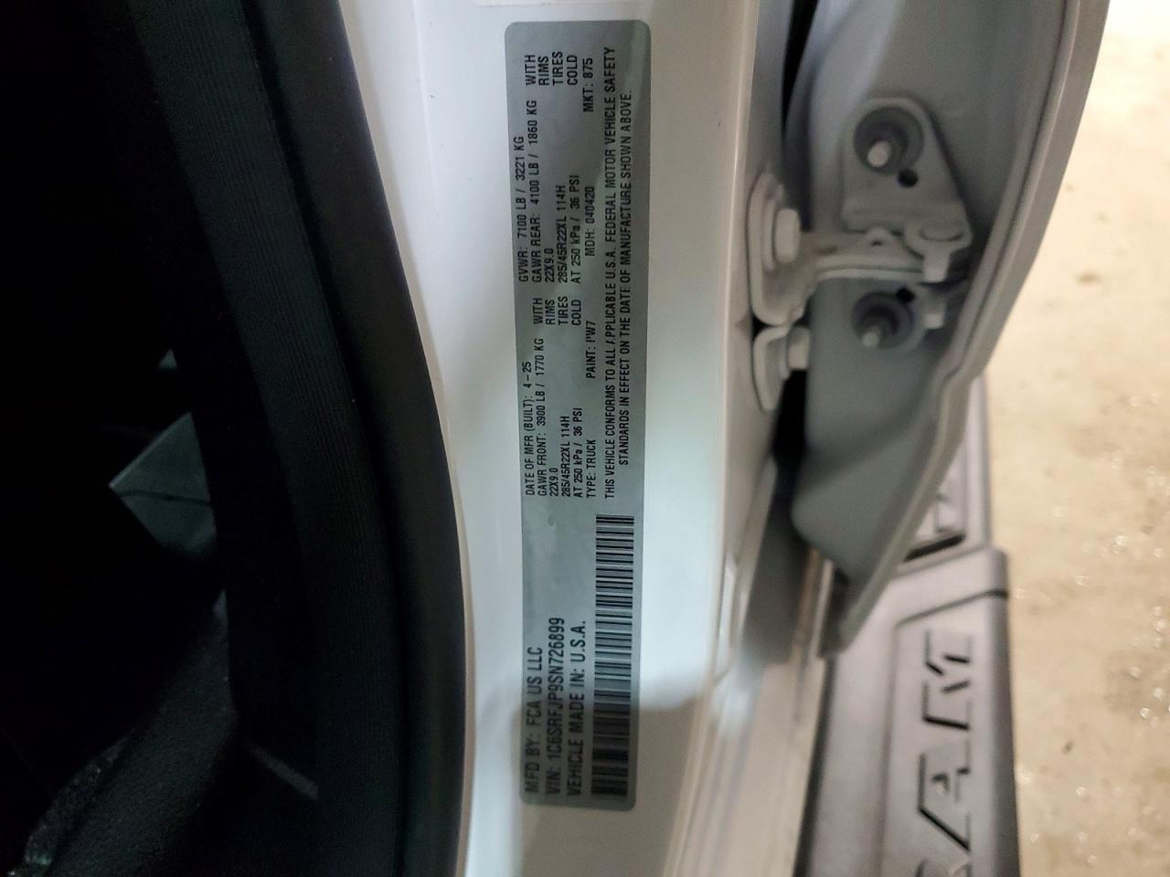 2025 Dodge 1500 Laramie