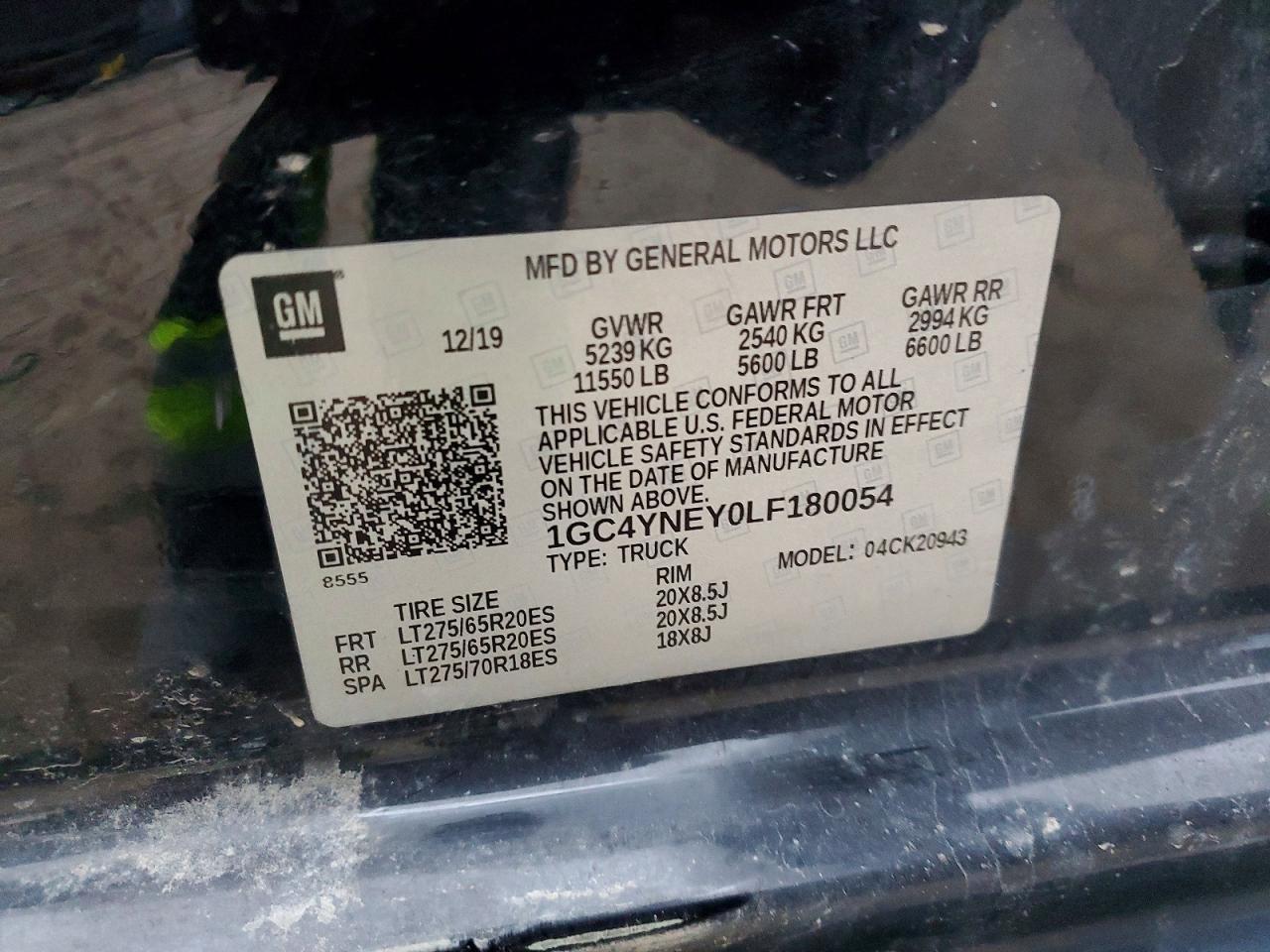 2020 Chevrolet Silverado K2500 Heavy Duty LT