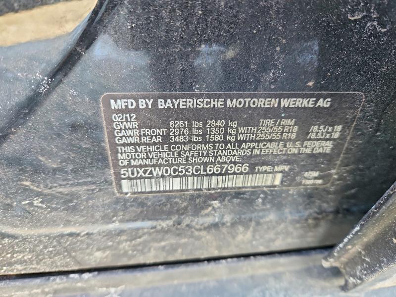 2012 BMW X5 Xdrive35d