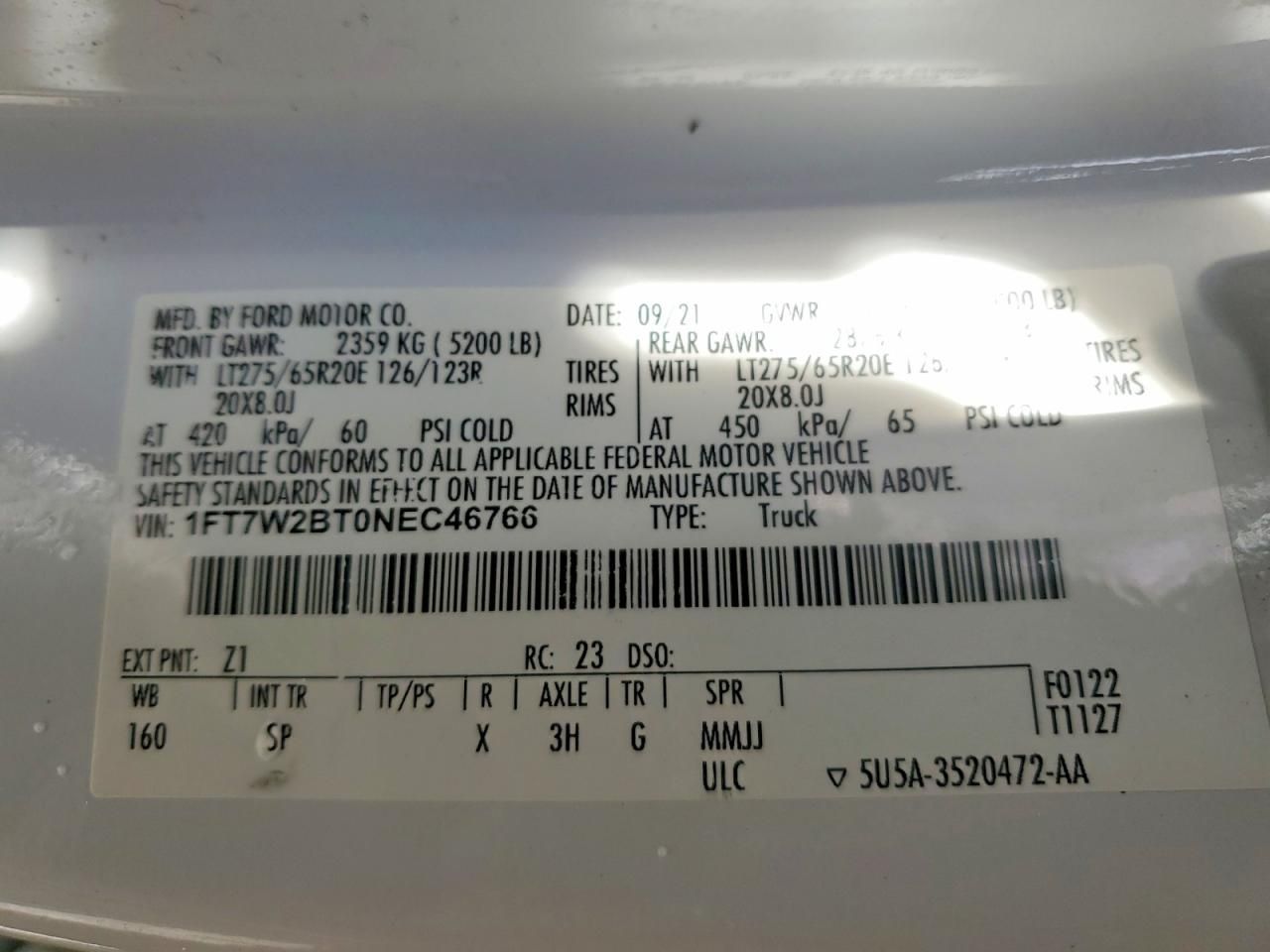 2022 Ford F250 Super Duty