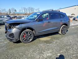 Acura salvage cars for sale: 2022 Acura Mdx Type s Advance