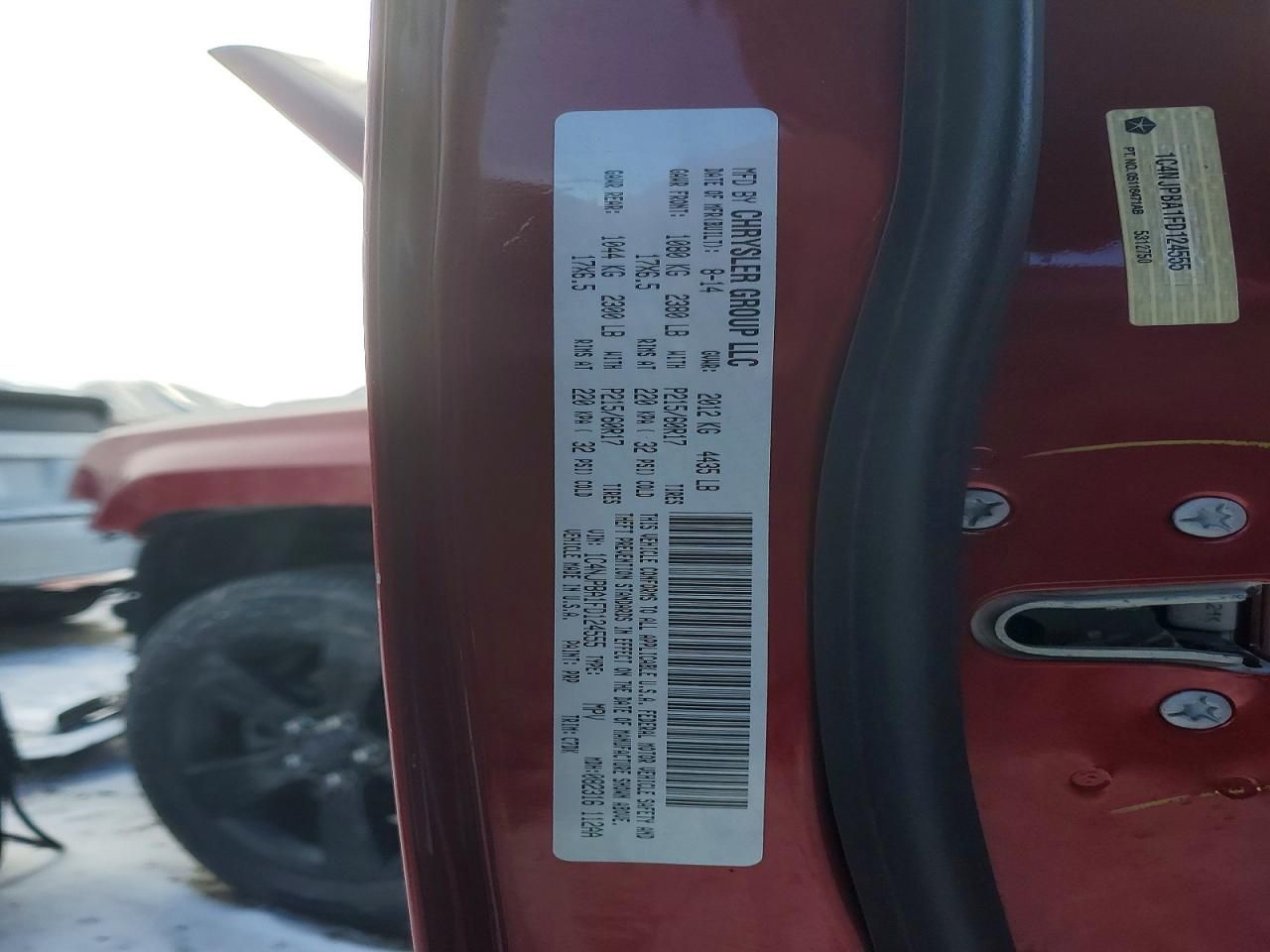 2015 Jeep Patriot Sport