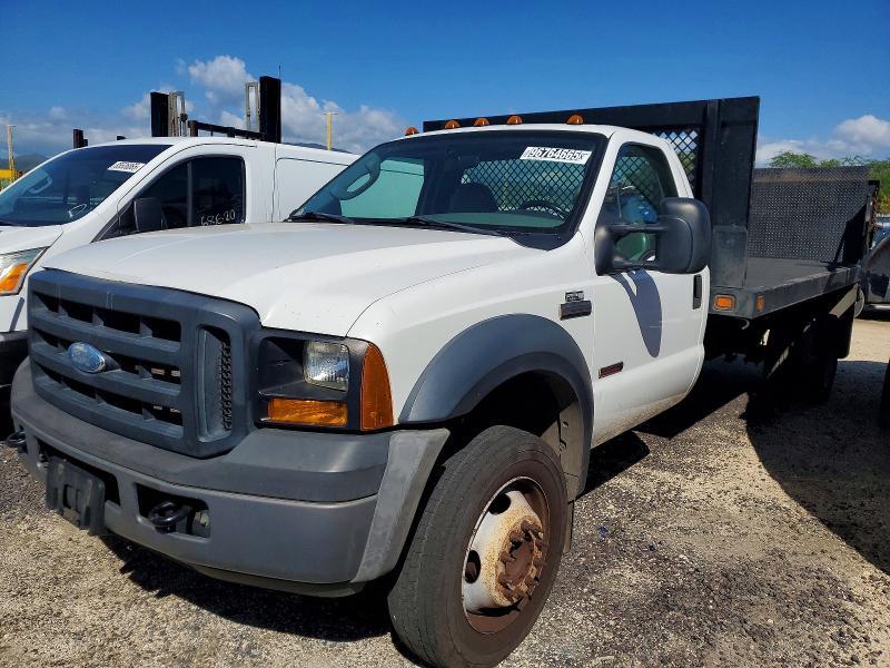 2007 Ford F550 Super Duty Flatbed Truck