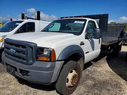 Salvage trucks for sale at Kapolei, HI auction: 2007 Ford F550 Super Duty Flatbed Truck