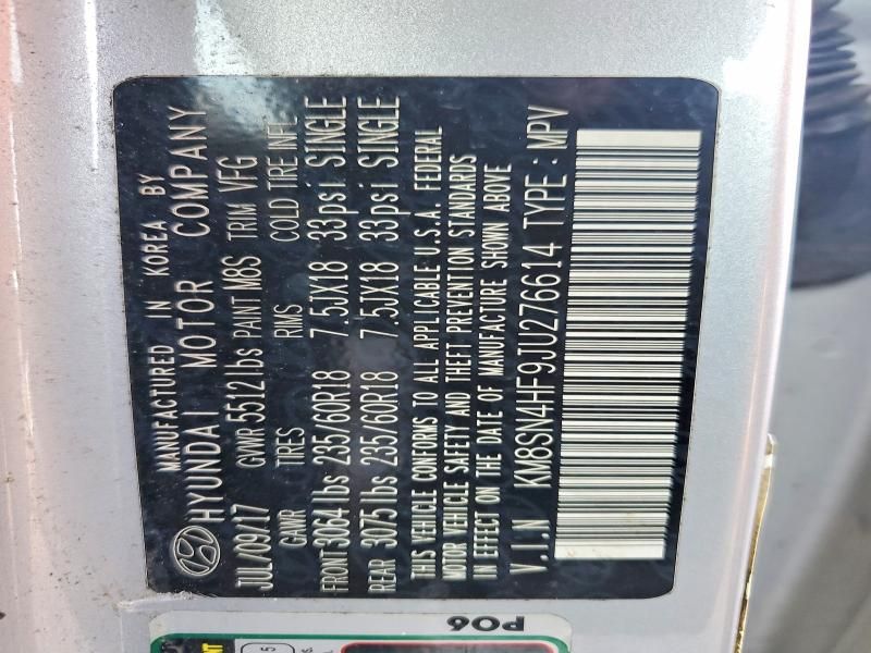 2018 Hyundai Santa fe se