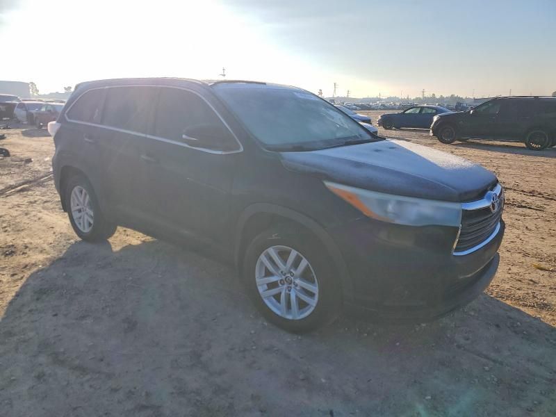 2016 Toyota Highlander le