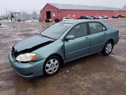 Toyota Corolla salvage cars for sale: 2005 Toyota Corolla ce