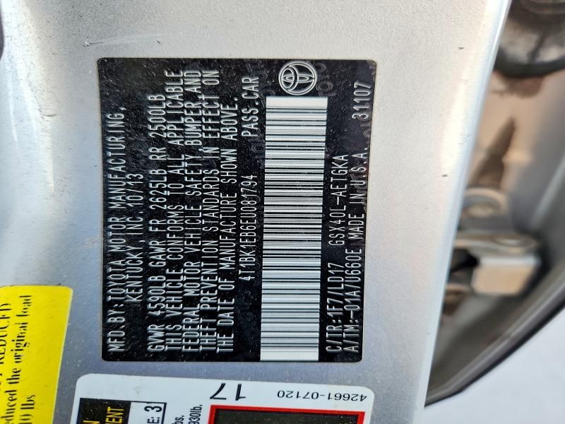 2014 Toyota Avalon Base