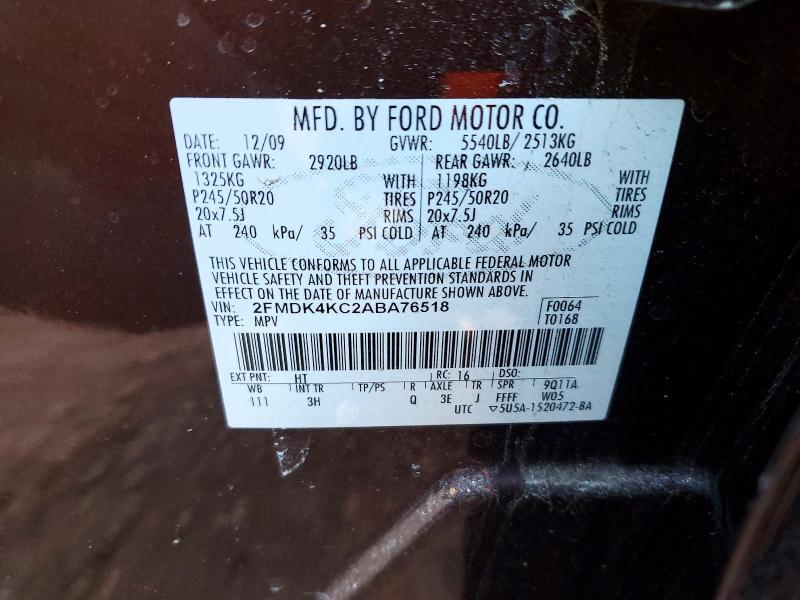 2010 Ford Edge Limited