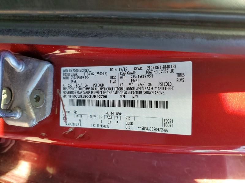 2016 Ford Escape Titanium