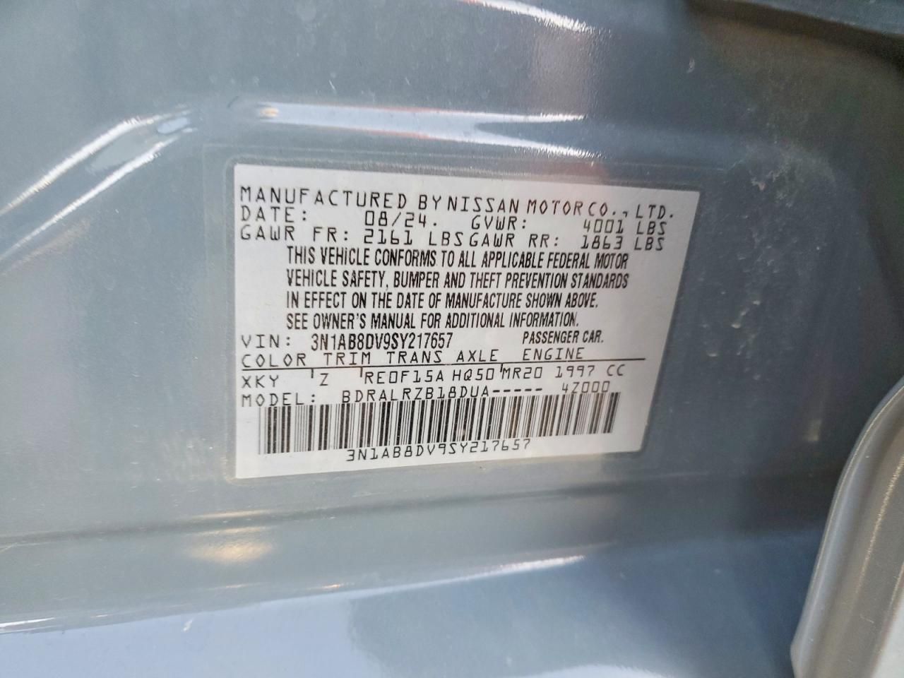 2025 Nissan Sentra sr